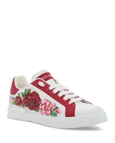 DOLCE & GABBANA WOMEN'S LOW TOP SNEAKERS