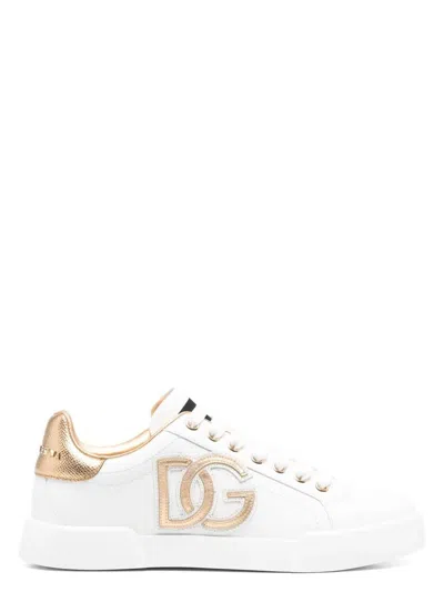 DOLCE & GABBANA WOMEN'S LOW-TOP SNEAKERS