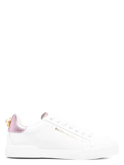 DOLCE & GABBANA WOMEN'S LOW-TOP SNEAKERS
