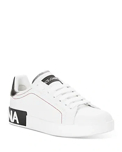 DOLCE & GABBANA WOMEN'S LOW-TOP SNEAKERS
