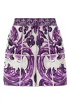 Dolce & Gabbana Maiolica Bermuda And Short Multicolor In Multi
