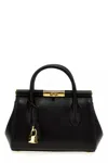 Dolce & Gabbana Women Marlene Mini Leather Handbag In Black