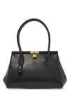 Dolce & Gabbana Marlene Leather Handbag In Black