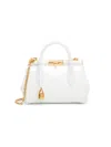 Dolce & Gabbana Women's Marlene Leather Top Handle Bag In White