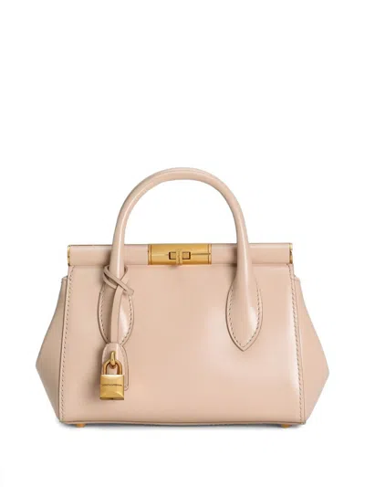Dolce & Gabbana Women Marlene Mini Leather Handbag In Multicolor