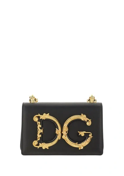 Dolce & Gabbana Women Maxi Logo Shoulder Bag