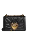 Dolce & Gabbana Women Medium Devotion Bag In Quilted Nappa Leather In Multi