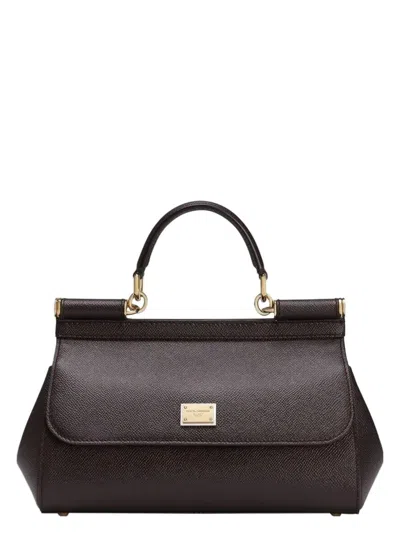 Dolce & Gabbana Women's Medium Sicily Handbag In Red