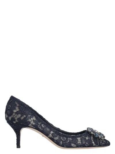 Dolce & Gabbana Women's Midnight Lace Pumps