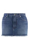 Dolce & Gabbana Denim Mini Skirt In Denim
