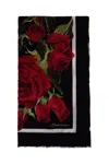 Dolce & Gabbana 'modal And Silk Scarf For Women In Multicolor