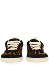 Dolce & Gabbana Printed Calf Hair Saint Tropez Light Sneakers In Multi