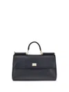 Dolce & Gabbana Medium My Sicily Bag In Black