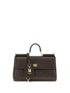 Dolce & Gabbana My Sicily Medium Tote Bag With Handle In Brown