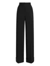 Dolce & Gabbana Bi-stretch Wool Trousers In Black