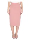 Dolce & Gabbana Midi Pencil Skirt In Pink