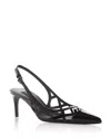 DOLCE & GABBANA WOMEN'S POINTED TOE SLINGBACK SANDALS