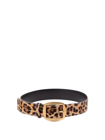 DOLCE & GABBANA DOLCE & GABBANA WOMEN `PONY` BELT