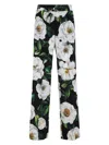 Dolce & Gabbana Women's Printed Silk Pants | Size 42 | Ftc9ytfsa7f Color Hn5jb In Multicolor