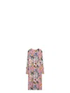 Dolce & Gabbana Floral Midi Dress In Blend