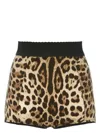 Dolce & Gabbana Women's Printed Stretch Silk Shorts