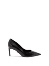 Dolce & Gabbana Devotion 80 Calf Leather Pumps In Black