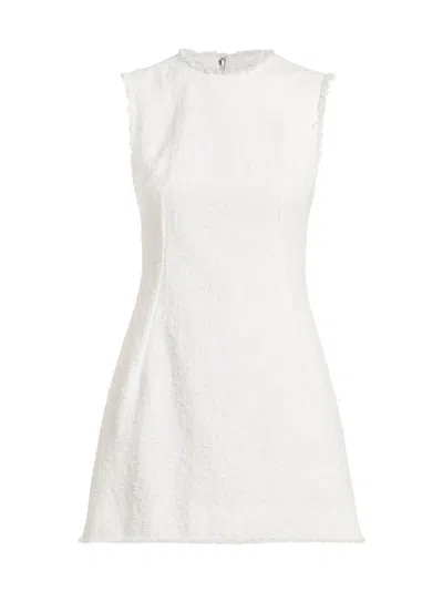 Dolce & Gabbana Women's Rachel Cotton A-line Minidress In White