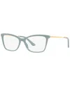 Dolce & Gabbana Women's Rectangle Eyeglasses, Dg334754-o In Gray