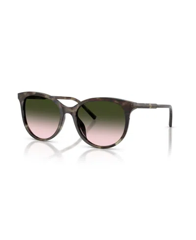 Dolce & Gabbana Women's Round Sunglasses, Dg4540 In Brown