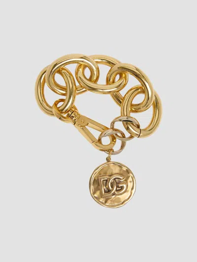 Dolce & Gabbana Women's Sartoriale Goldtone Monogram Charm Bracelet