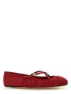 Dolce & Gabbana Ballerinas Satin Leather Sole