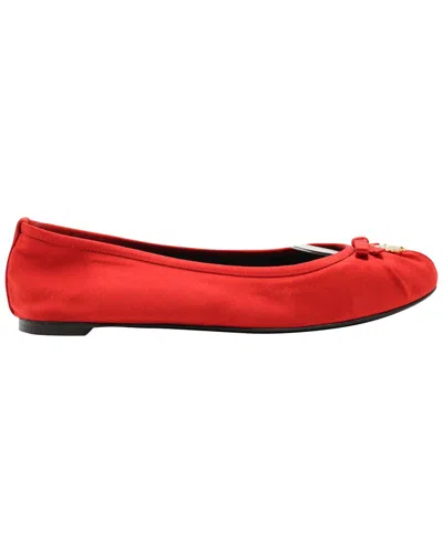 Dolce & Gabbana Women's Satin Ballet Flat With Charm (authentic Pre-loved)