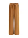 Dolce & Gabbana Satin Lounge Trousers With Side And Back Pockets In Multicolor