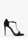 Dolce & Gabbana Woman Sandals Black Size 7.5 Textile Fibers In Black