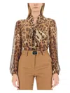 Dolce & Gabbana Luxurious Satin Shirt In Multicolour