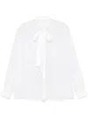 Dolce & Gabbana Schluppenhemd Aus Chiffon In Multicolor