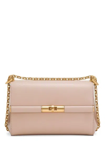 Dolce & Gabbana Marlene Shoulder Bag Adjustable Chain In Pink