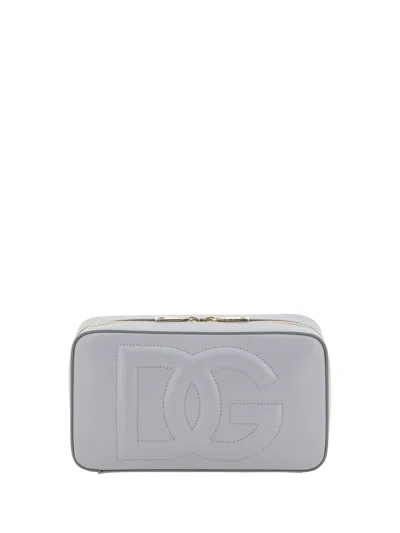 Dolce & Gabbana Dg Logo-embossed Leather Crossbody Bag In Multicolor