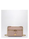 Dolce & Gabbana Sicily Cube Leather Vanity Crossbody Bag