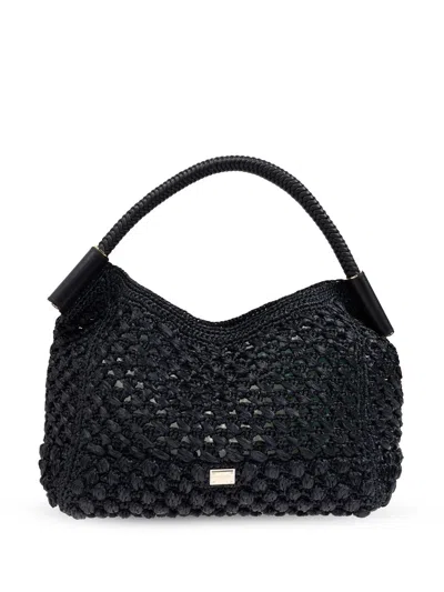 Dolce & Gabbana Women Sicily Crochet Handbag In Multicolor