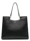 Dolce & Gabbana Women's Sicily Large Leather Shopping Bag With Logo Tag