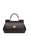 Dolce & Gabbana Sicily Medium Leather Handbag