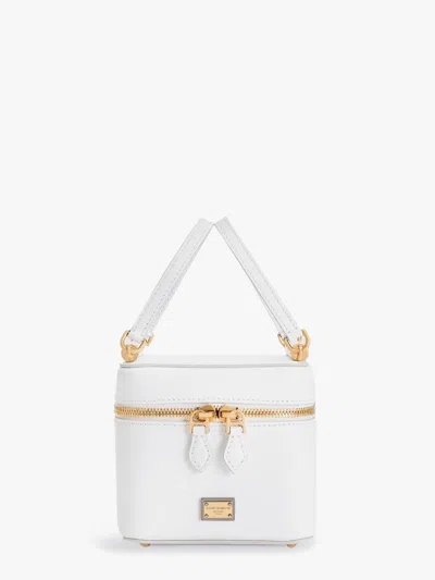 Dolce & Gabbana Women Sicily Leather Handbag With Iconic Logo Plate In Multi