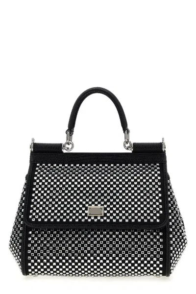 DOLCE & GABBANA DOLCE & GABBANA WOMEN 'SICILY' MEDIUM HANDBAG