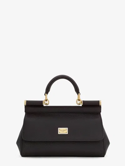 Dolce & Gabbana Women Sicily Small Leather Handbag