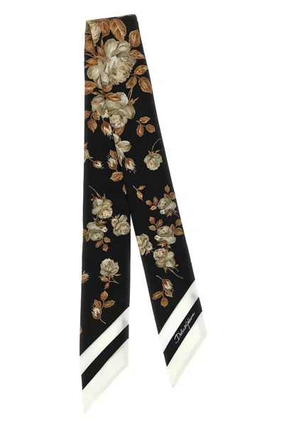 Dolce & Gabbana Women Silk Bandeau In Multi