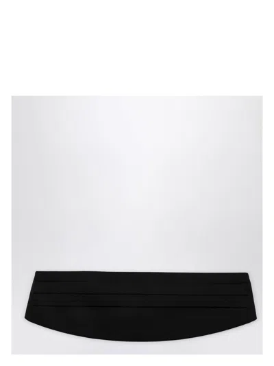 Dolce & Gabbana Women's Silk Satin Cummerbund In Black
