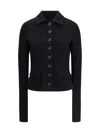 Dolce & Gabbana Women Single-breasted Wool Cloth Jacket In Black
