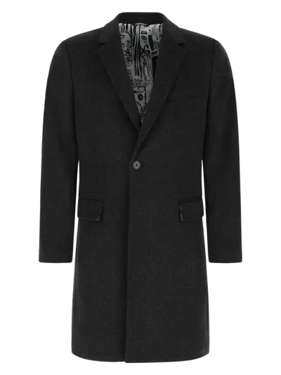 Dolce & Gabbana Women's Slate Wool Blend Coat