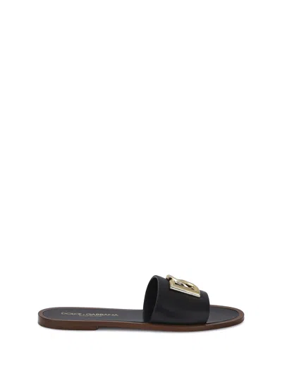 DOLCE & GABBANA DOLCE & GABBANA WOMEN SLIDE SANDALS